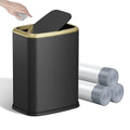 KHMMGK 8L/2.1 Gallon Small Bathroom Trash Can with Lid