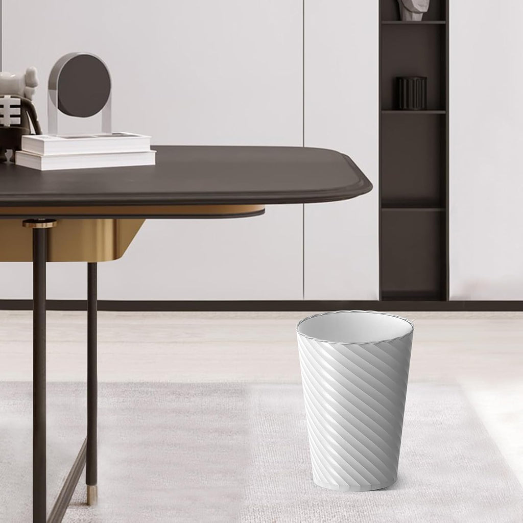 Bathroom Trash Cans (Pack of 3, 1.8 Gallons / approx. 6.8 Liters, Trash Bags Included)