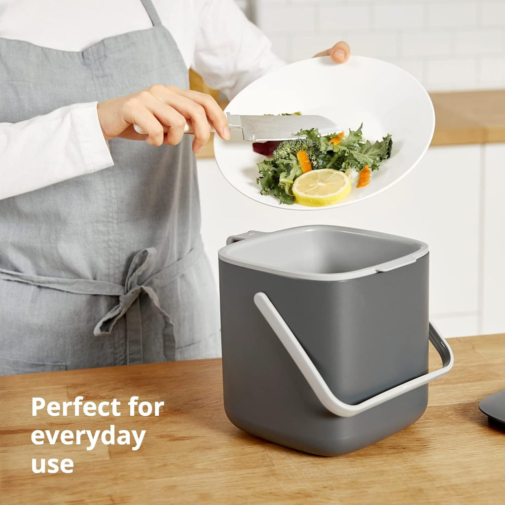 Kitchen Compost Bin [2.6L / 0.69 gal] – No filter required.
